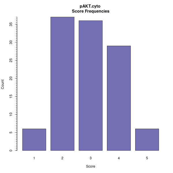 pAKT.cyto (Histograms on Breast Cancer 3 (IHC, 5 levels) dataset)